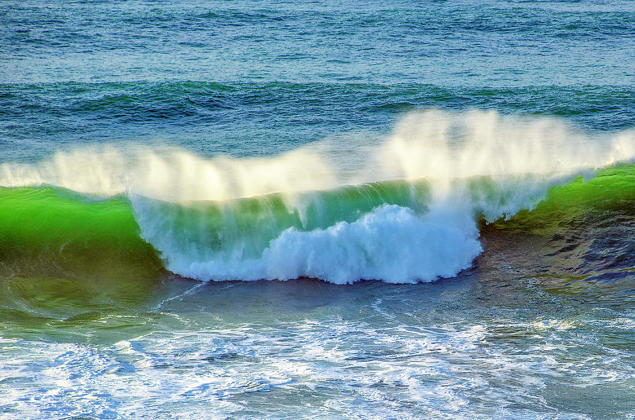 Green Wave Photograph by Dennis Bucklin
