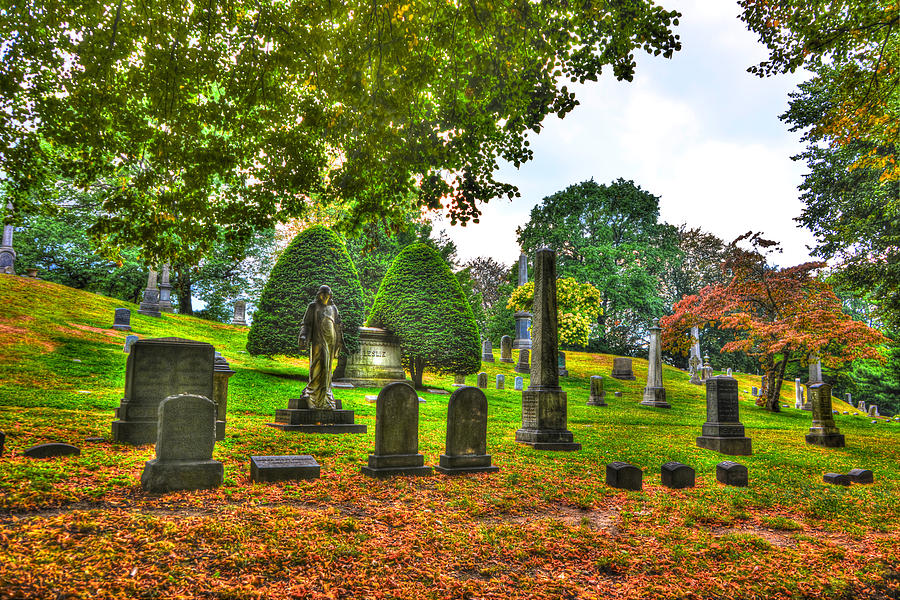 New York City Photograph - Green-Wood Cemetery 14 by Randy Aveille