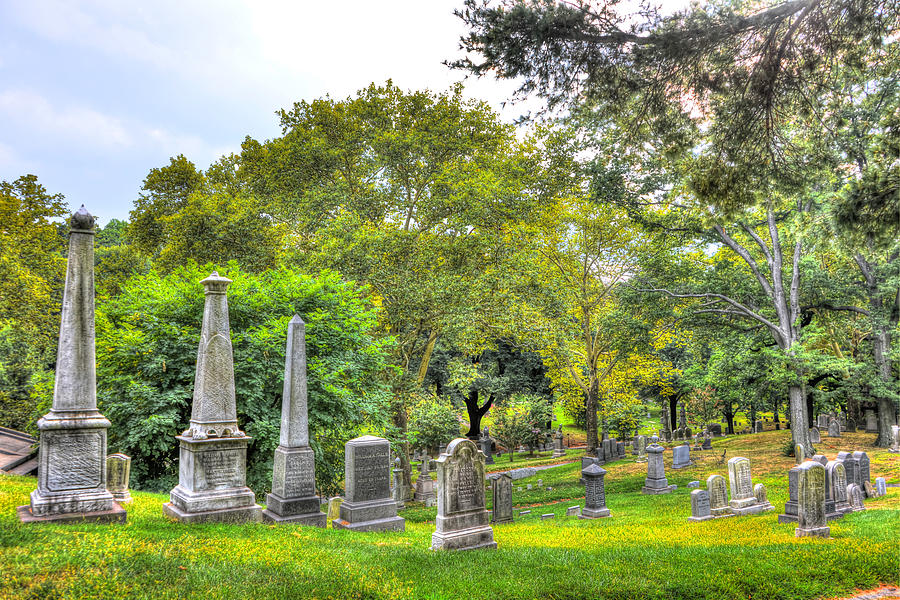 New York City Photograph - Green-Wood Cemetery 19 by Randy Aveille