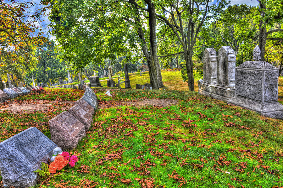 New York City Photograph - Green-Wood Cemetery 25 by Randy Aveille