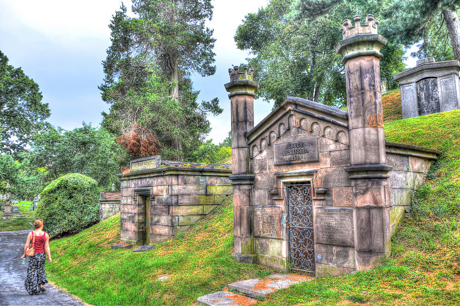 New York City Photograph - Green-Wood Cemetery 29 by Randy Aveille