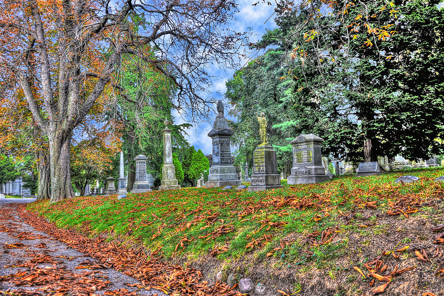 New York City Photograph - Green-Wood Cemetery 44 by Randy Aveille