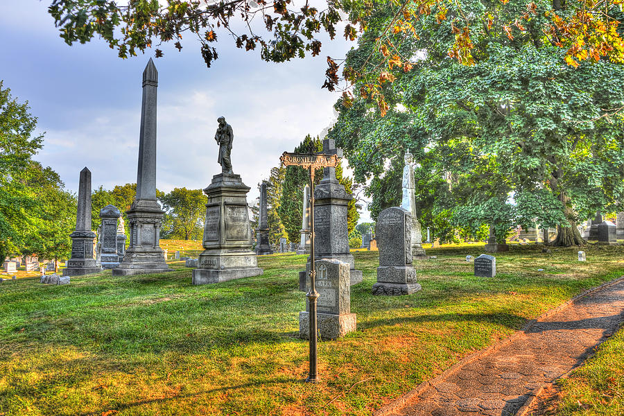 New York City Photograph - Green-Wood Cemetery 48 by Randy Aveille