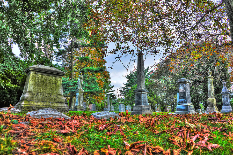 New York City Photograph - Green-Wood Cemetery 49 by Randy Aveille