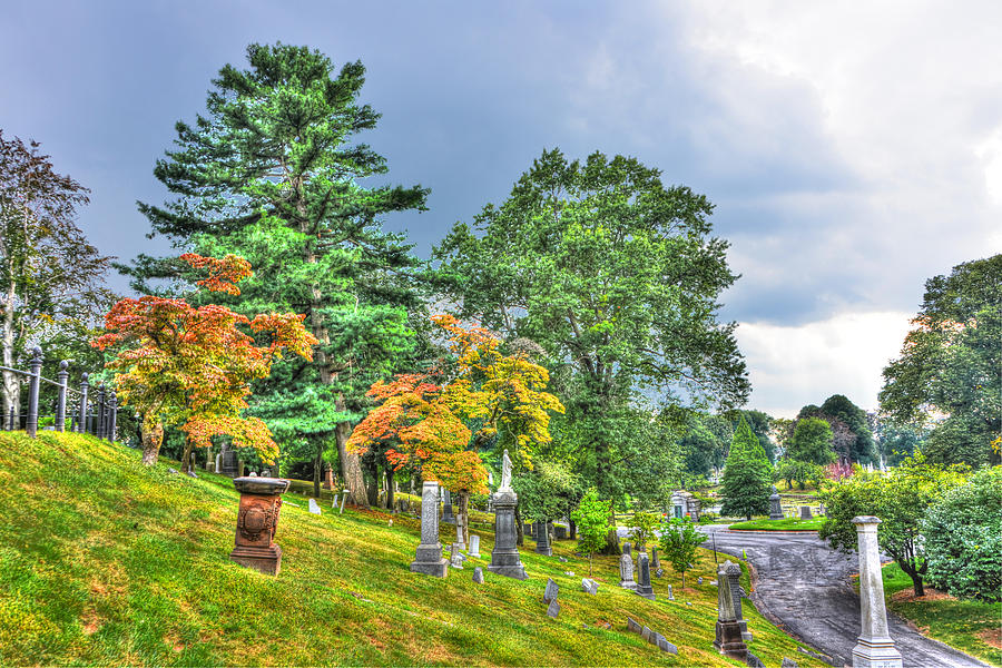 New York City Photograph - Green-Wood Cemetery 6 by Randy Aveille