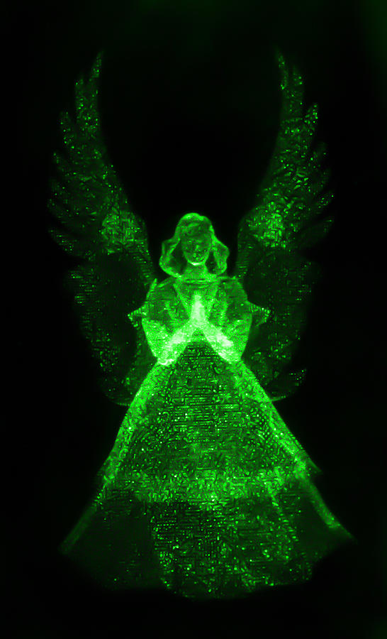 Green Angel Photograph by Shane Bechler