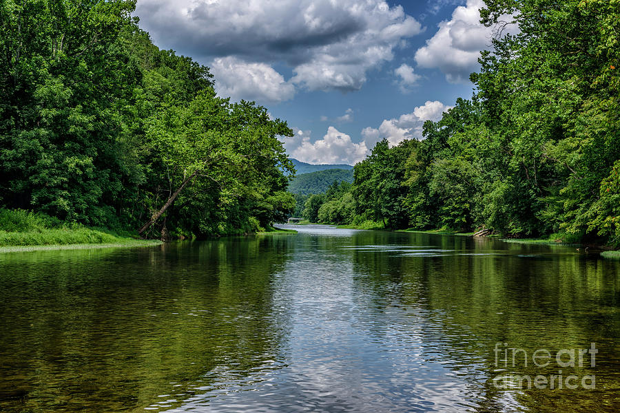 Greenbrier River Watoga State Park Photograph by Thomas R Fletcher
