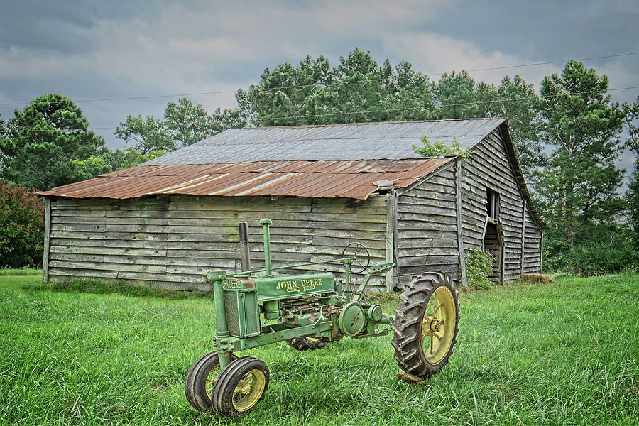 Farm Photograph - Greener Pastures by Sandra Burm
