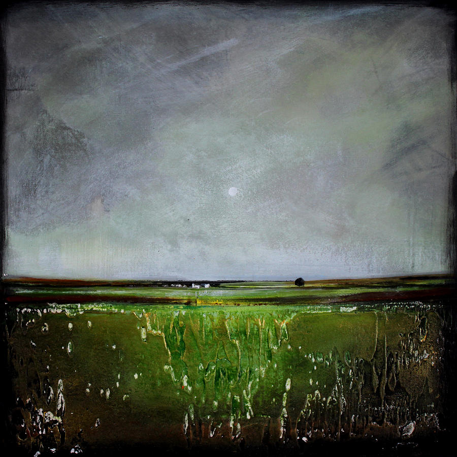 Landscape Painting - Greener Pastures by Toni Grote