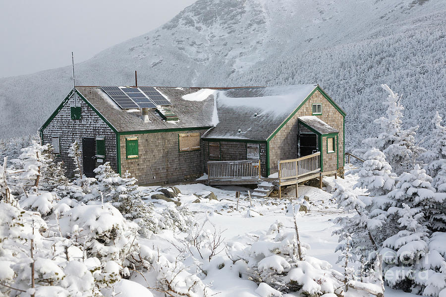 Nature Photograph - Greenleaf Hut - Mount Lafayette New Hampshire by Erin Paul Donovan