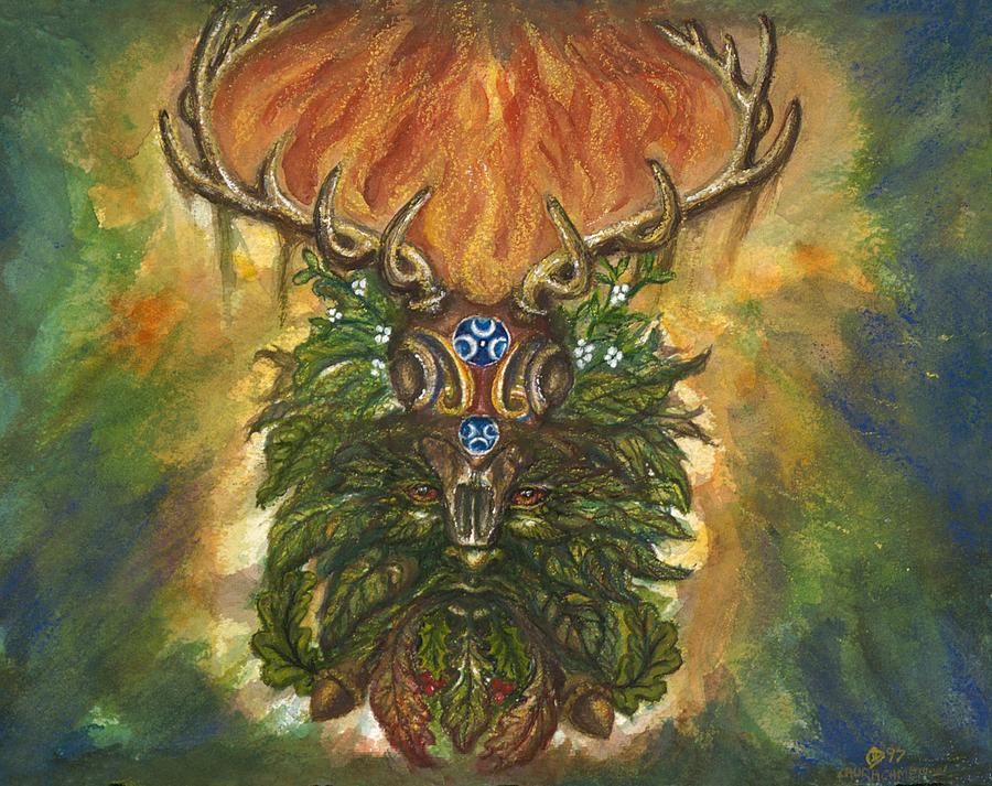 Herne The Hunter, Mythology, Horned God, Green Man