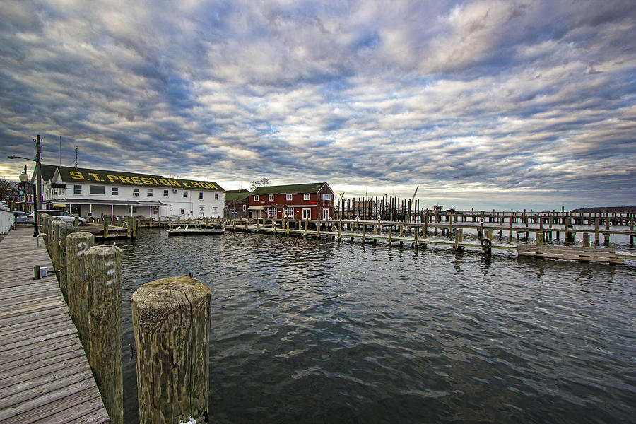 Greenport Dock Photograph by Robert Seifert