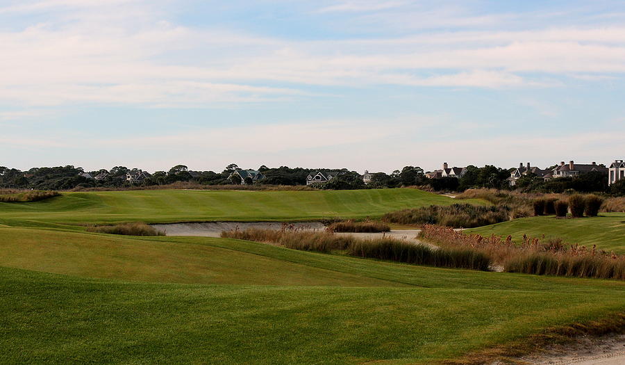 Greens at the Ocean Course at Kiawah Island Photograph by Rosanne ...