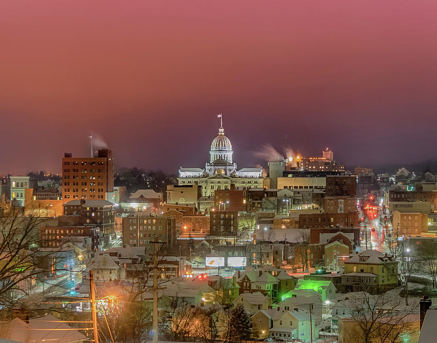 Greensburg At Dawn 1 Photograph By Anna Jo Noviello - Fine Art America