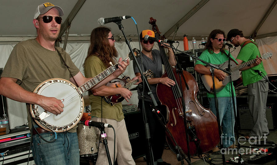 Greensky Bluegrass at Bonnaroo Music Festival Photograph by David Oppenheimer