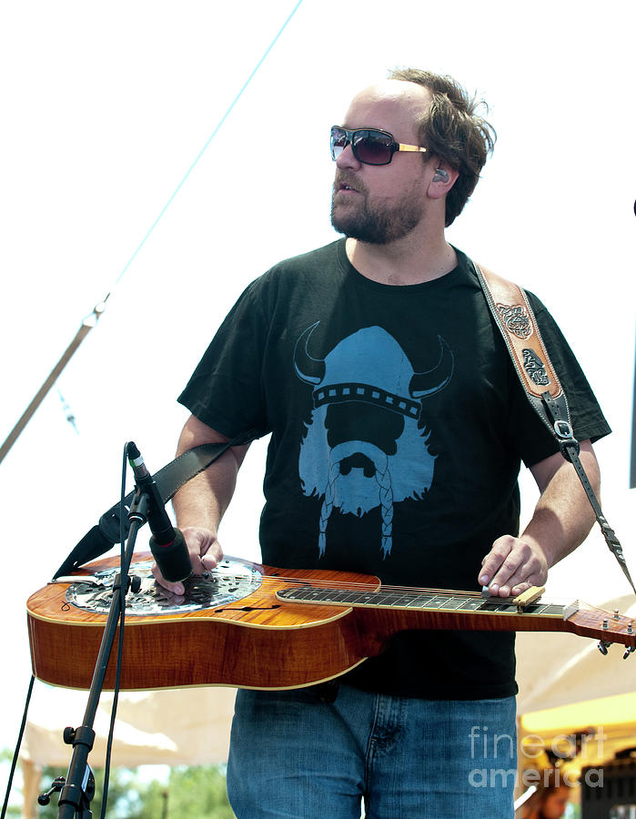 Greensky Bluegrass at the 2010 Nateva Festival Photograph by David Oppenheimer