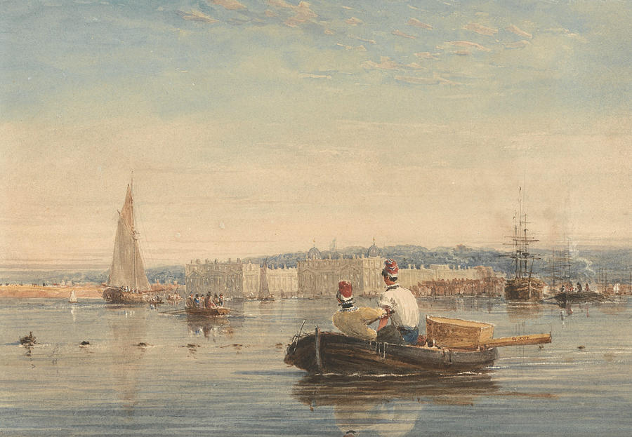 Greenwich Painting by David Cox
