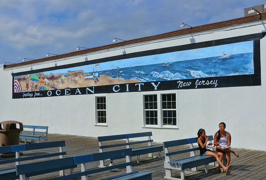 Greetings from Ocean City New Jersey Photograph by Allen Beatty