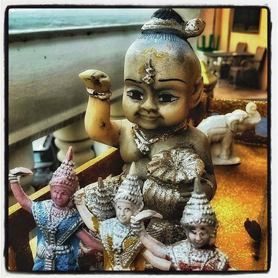 Animism Photograph - Greetings From Thailand. These Jolly by Mr Photojimsf