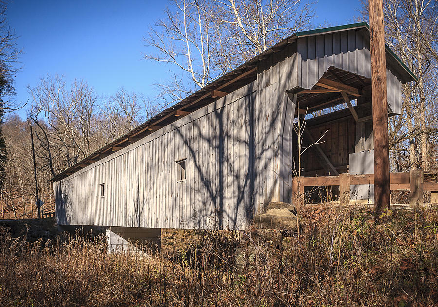 Gregg Covered Bridge  Photograph by Jack R Perry