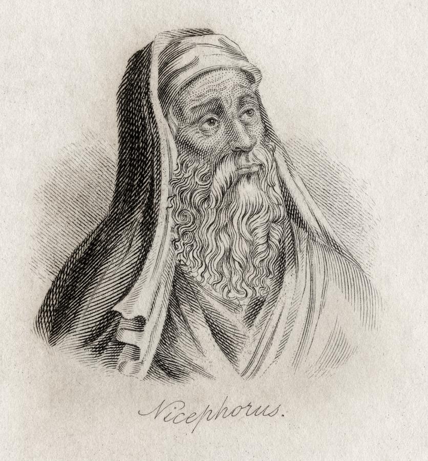 Byzantine Drawing - Gregoras Nicephorus, C.1295 C.1359 by Vintage Design Pics