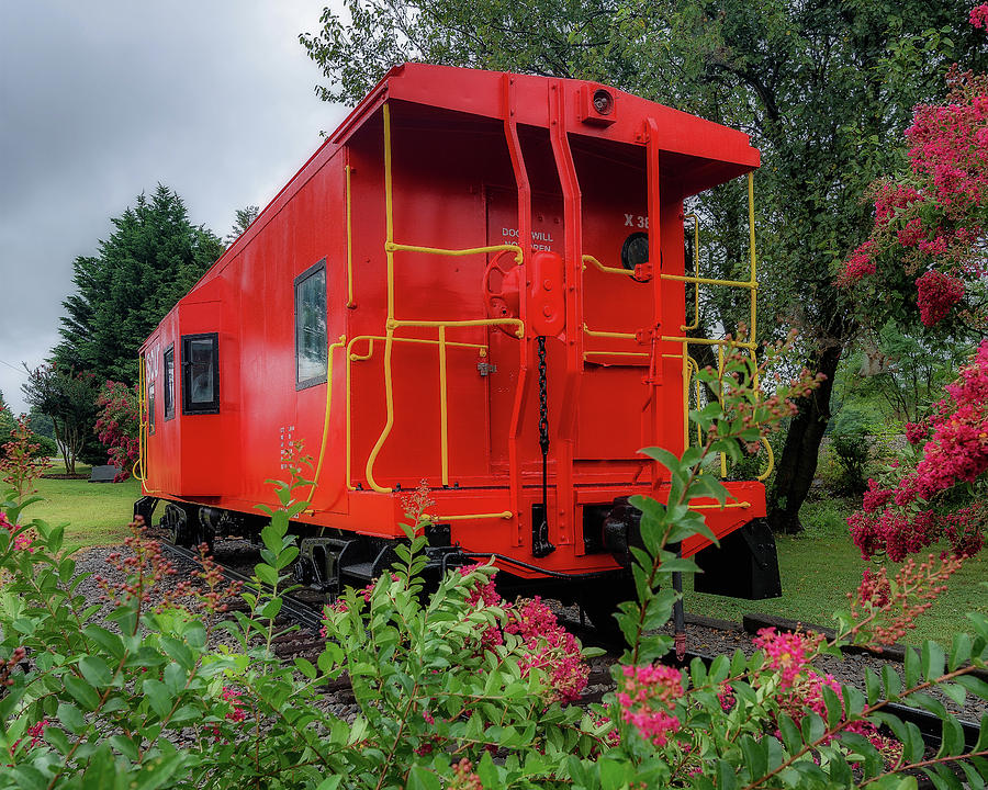 Gretna Railroad Park Photograph by Steve Hurt