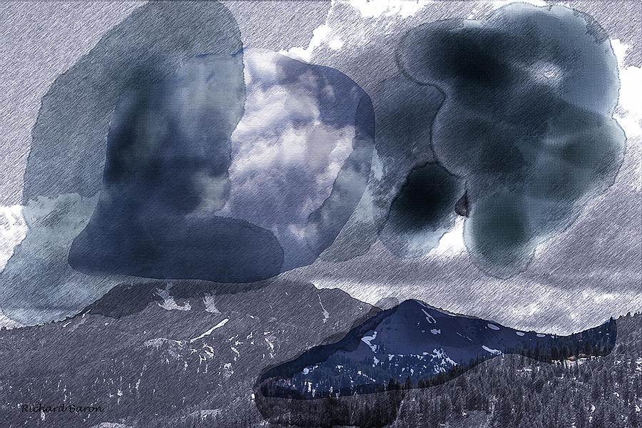 Grey Clouds Photograph by Richard Baron