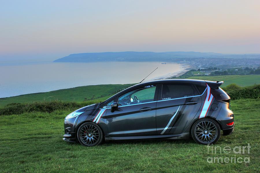 Sunset Photograph - Grey Fiesta at Sunset by Vicki Spindler