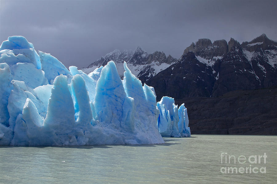 Grey Glacier, National Park Torres del Paine, Patagonia, Chile. Photograph by Anna Soelberg