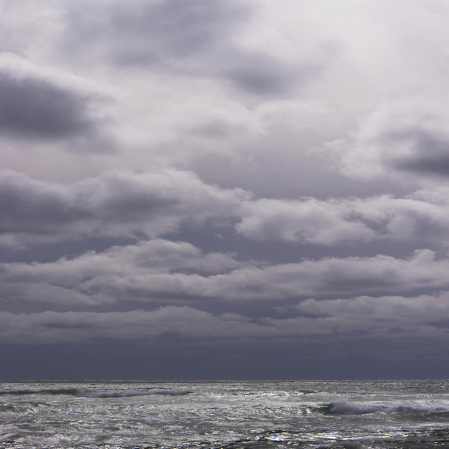 Grey Horizon Photograph by Adria Trail