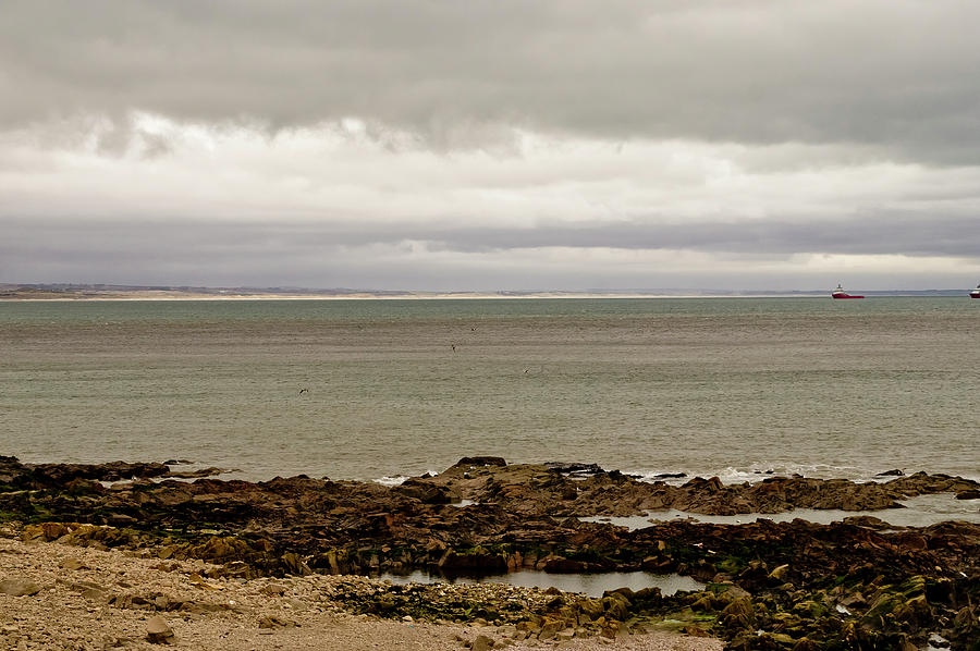 Greyhope Bay. Aberdeen. Photograph by Elena Perelman