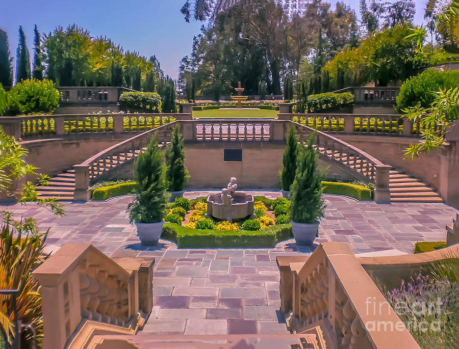 Greystone Garden - Beverly Hills Photograph by Claudia M Photography