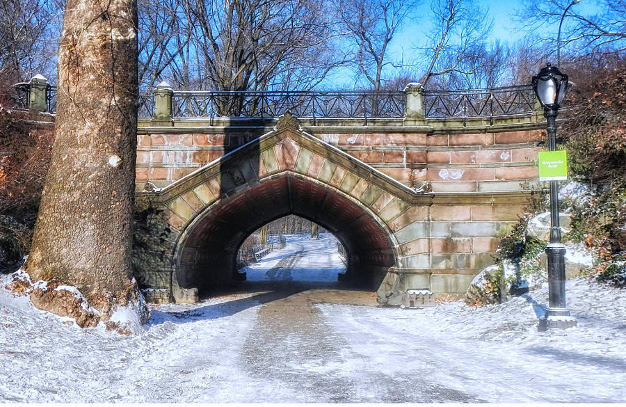 Greywacke Arch in Central Park Photograph by Movie Poster Prints