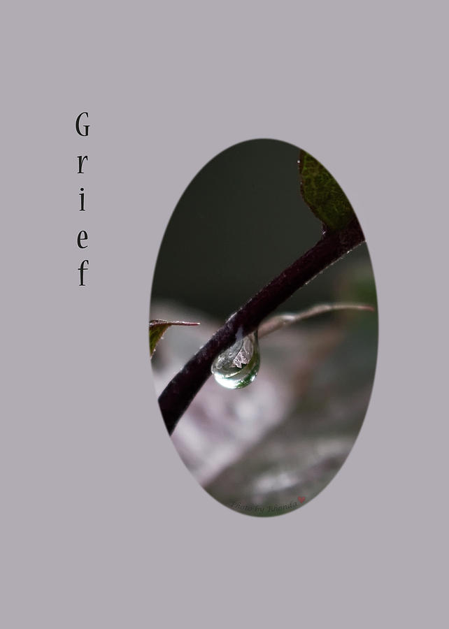 Grief Photograph by Rhonda McDougall