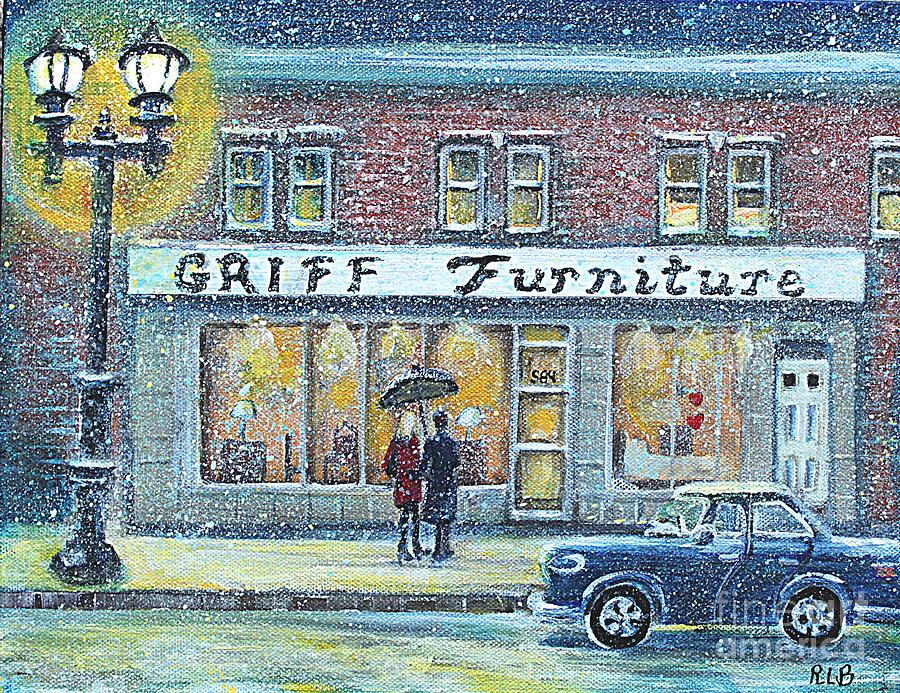 Griff Furniture Painting by Rita Brown