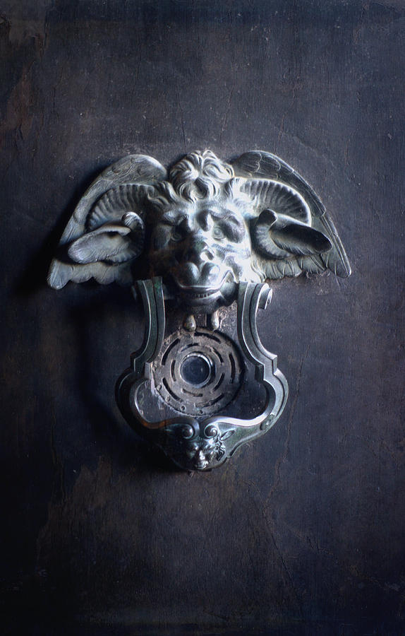 Griffin Door Knocker Photograph by Suzanne Powers