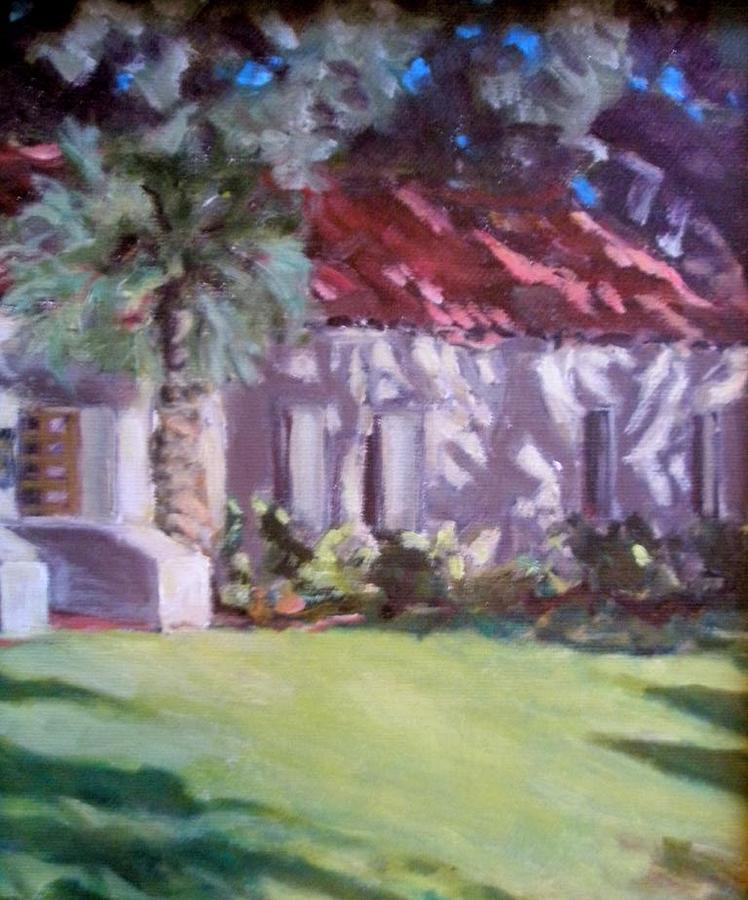 Griffith Park Ranger Station Painting by Richard  Willson