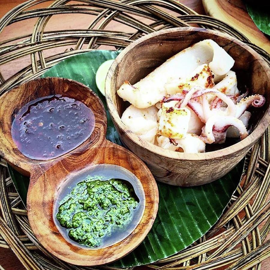 Bali Photograph - Grilled Squid : Salt & Szechwan Pepper by Arya Swadharma
