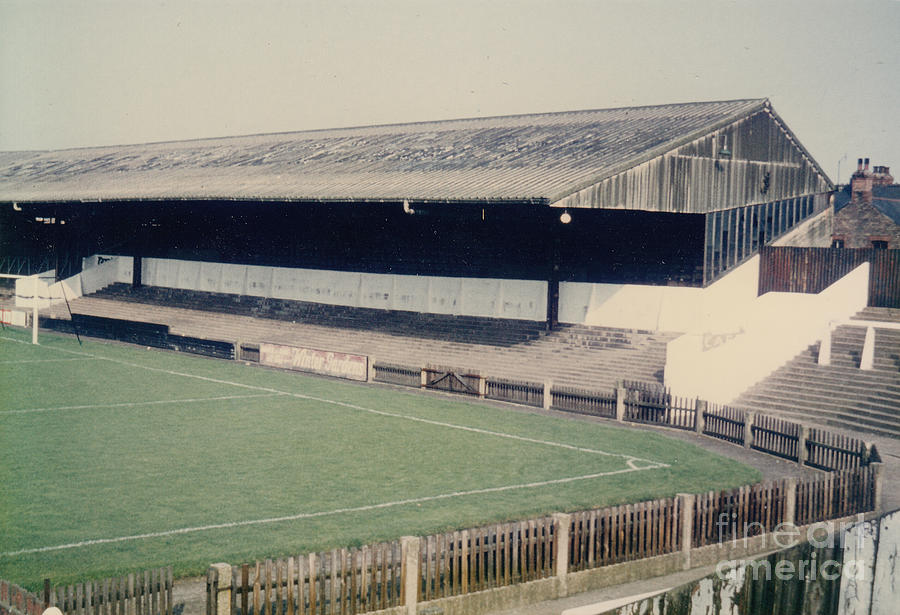 Grimsby Town - Blundell Park - Osmond Stand 1 - 1970s Photograph by Legendary Football Grounds