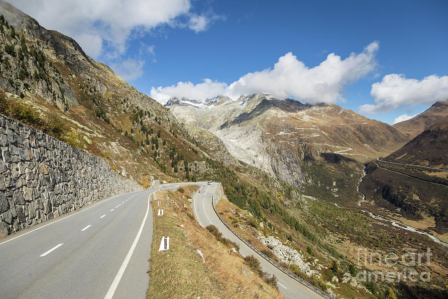 Grimsel and Furka pass in Switzerland Photograph by Didier Marti