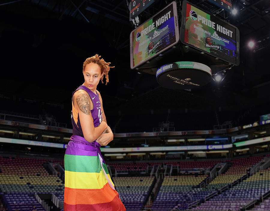 Brittney Griner Photograph - Griner PRIDE 2 by Devin Millington Brittney Griner Photograph - Griner PRIDE 2 by Devin Millington