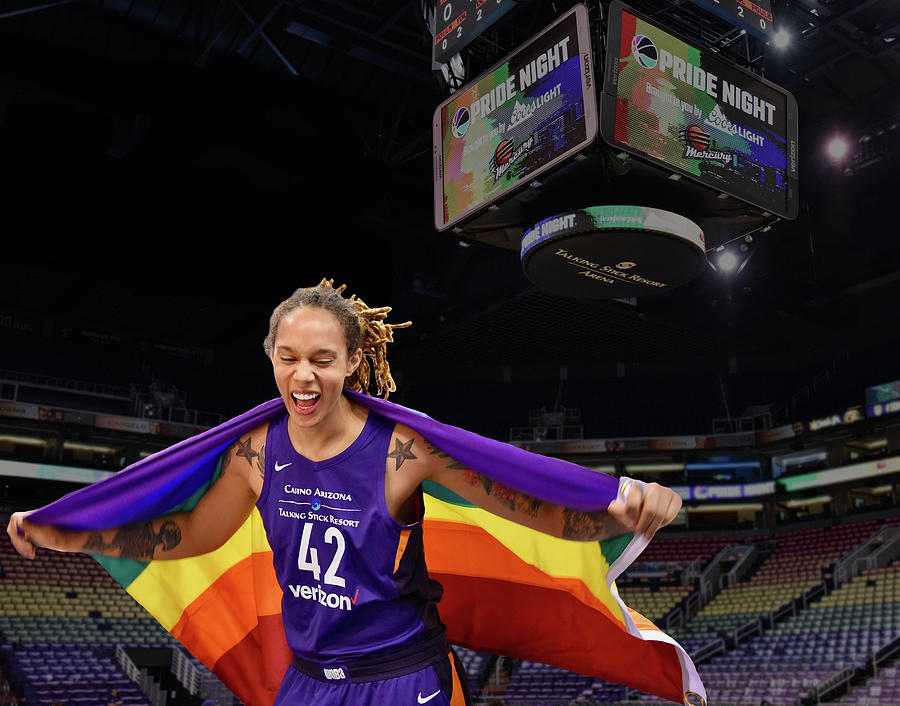 Brittney Griner Photograph - Griner Pride 3 by Devin Millington Brittney Griner Photograph - Griner Pride 3 by Devin Millington