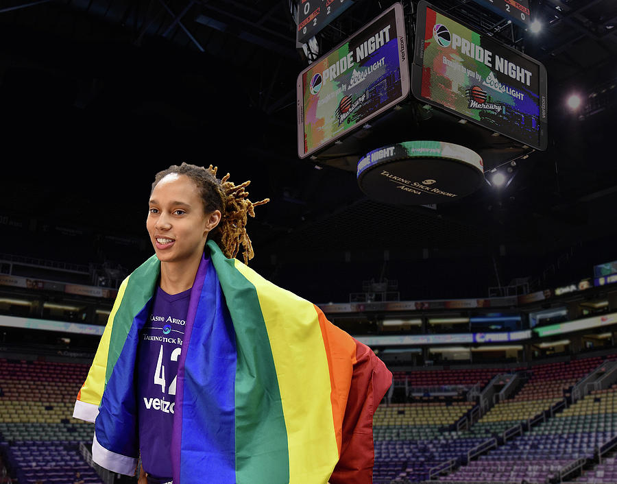 Brittney Griner Photograph - Griner PRIDE 4 by Devin Millington Brittney Griner Photograph - Griner PRIDE 4 by Devin Millington