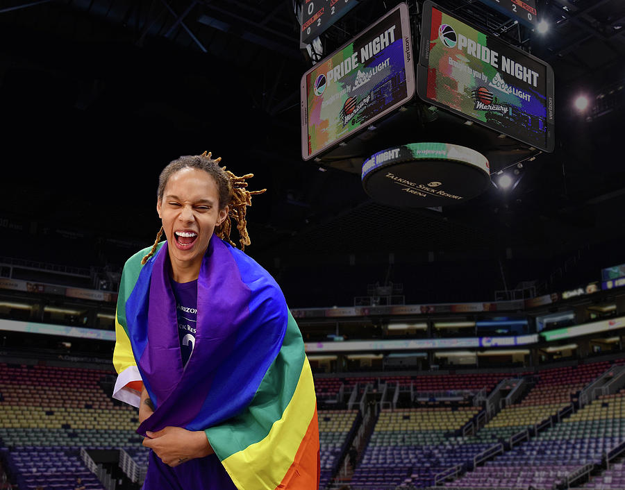 Brittney Griner Photograph - Griner Pride 6 by Devin Millington Brittney Griner Photograph - Griner Pride 6 by Devin Millington
