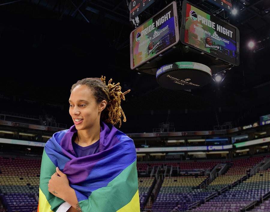 Brittney Griner Photograph - Griner Pride 7 by Devin Millington Brittney Griner Photograph - Griner Pride 7 by Devin Millington