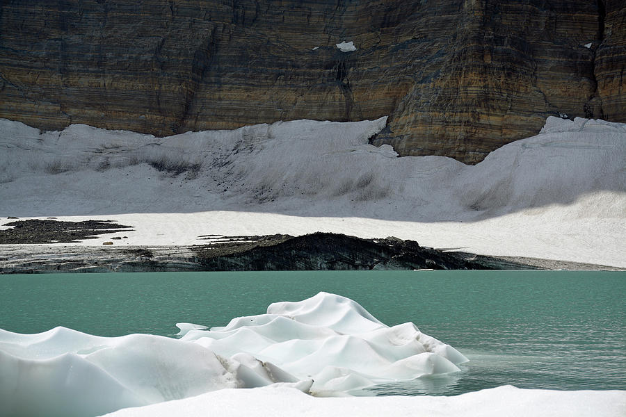 Grinnell Glacier Photograph by Bruce Gourley