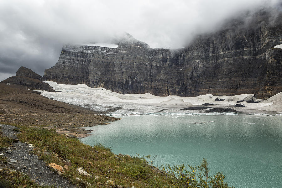 Grinnell Glacier - Expiration Date 2030 Photograph by Belinda Greb