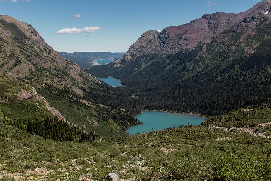 Grinnell Lake Glacier National Park Photograph by John McGraw
