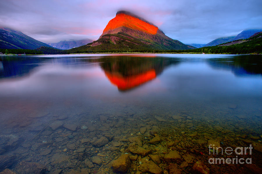 Grinnell Point Sunrise Spectacular Photograph by Adam Jewell