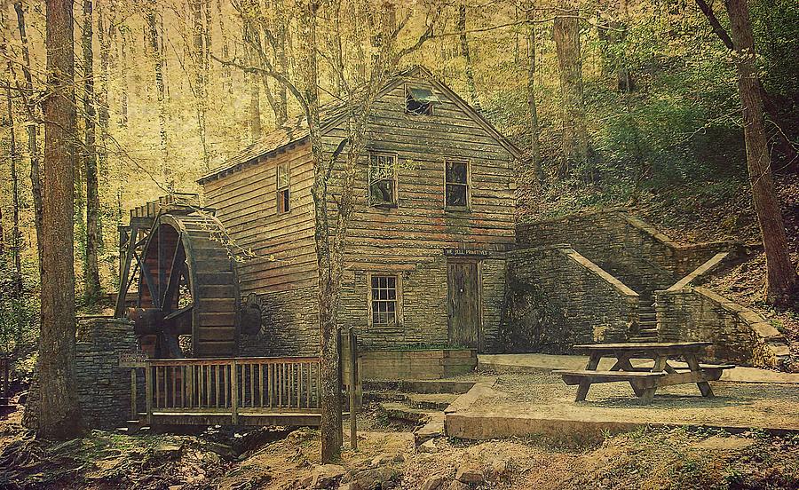Grist Mills Photograph - Grist Mill And Threshing Barn 2 by Toni Abdnour